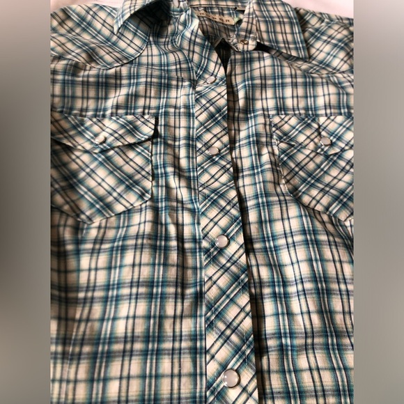 Roper Pearl Snap Plaid Western Shirt - Picture 5 of 13
